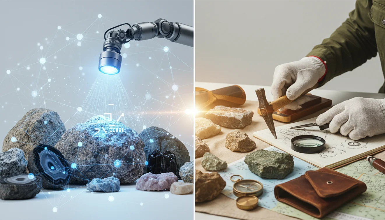 AI vs Manual Rock Identification: Pros and Cons