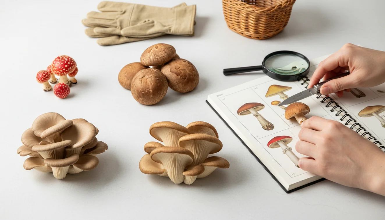 How to Identify Mushrooms Safely