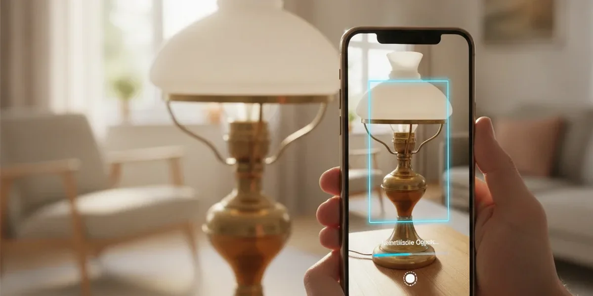 Bildersuche mit KI zur Erkennung eines Gegenstands per Smartphone
