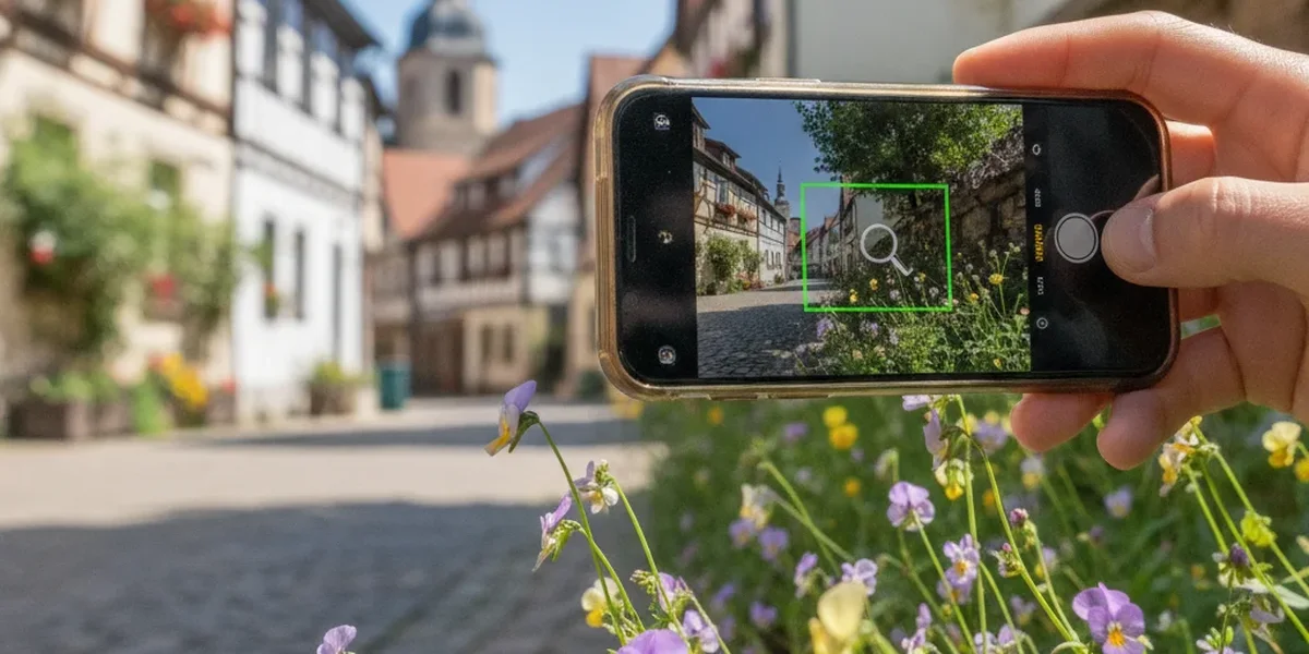 Pflanzen erkennen mit einem Smartphone-Foto