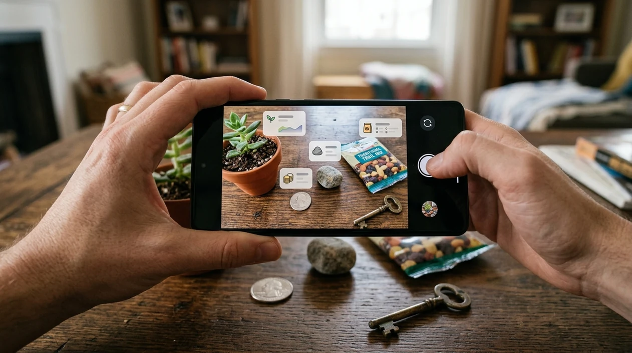 google lens alternative app identifying objects on a smartphone