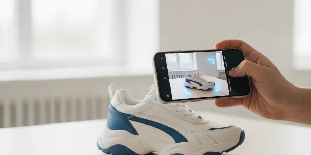 Buscar productos por foto con un teléfono para encontrar opciones de compra