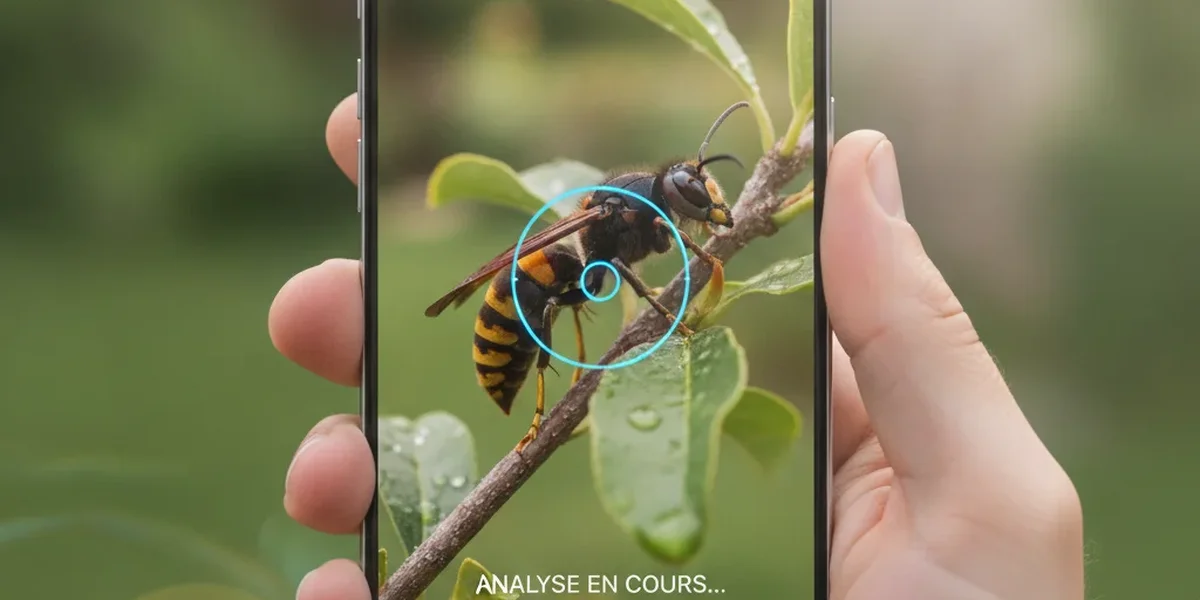 Frelons asiatiques comment les reconnaître avec une photo sur smartphone