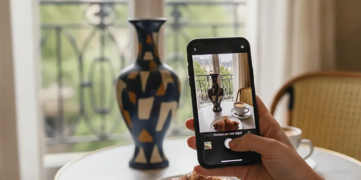 Reconnaître un objet avec une photo prise sur un smartphone