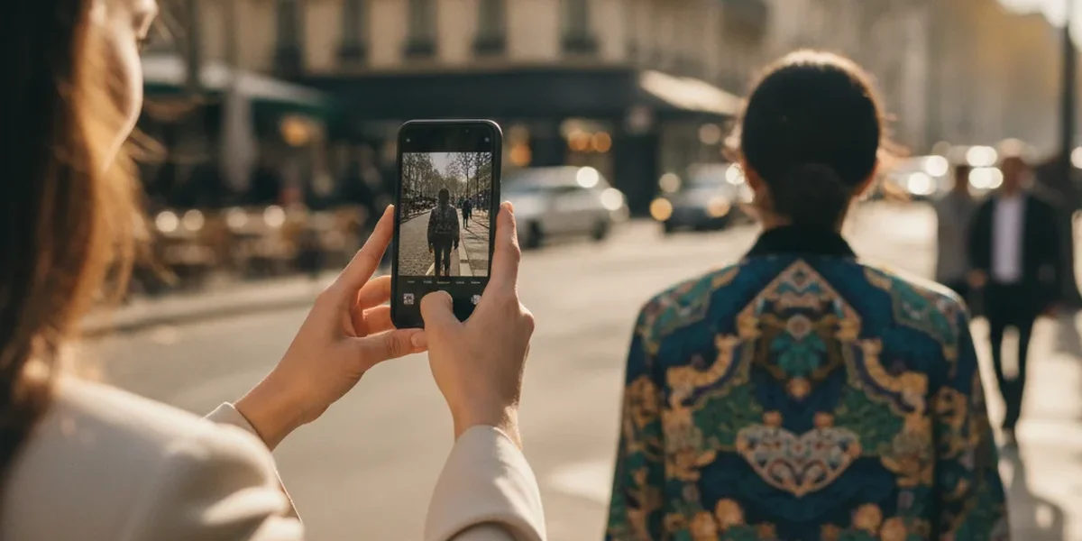 Retrouver un vêtement avec une photo prise sur smartphone