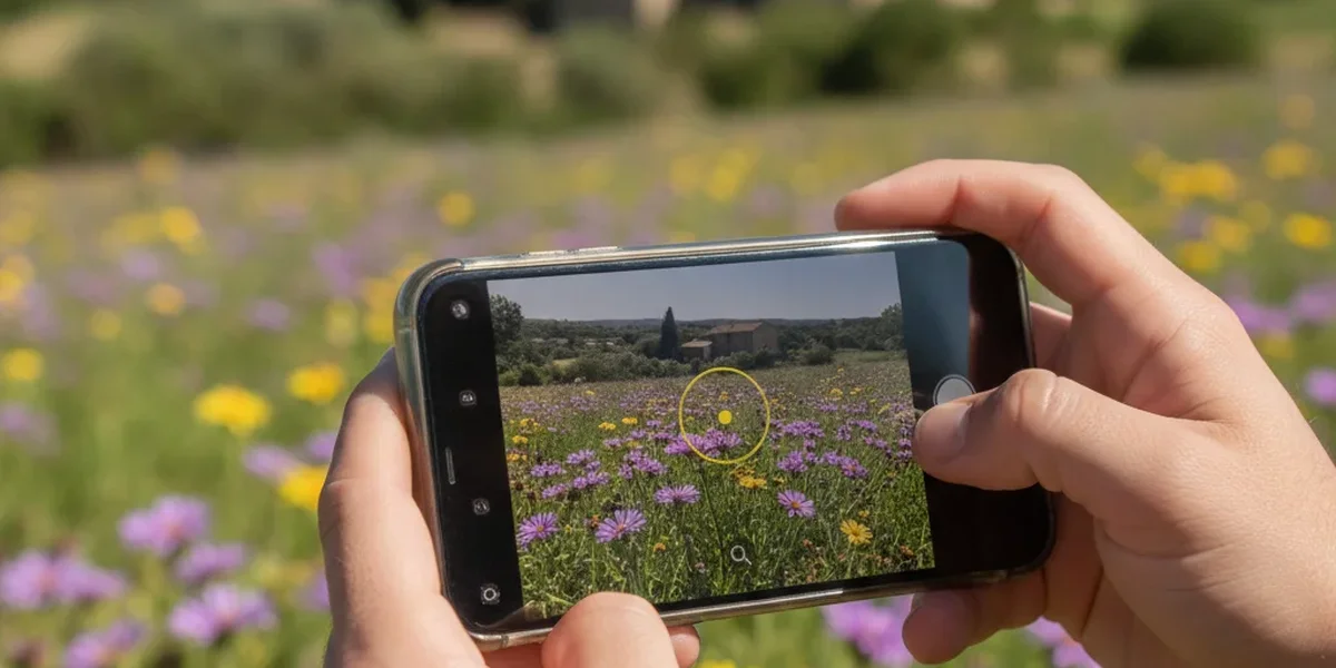 Application pour reconnaître les plantes avec la photo d’une fleur