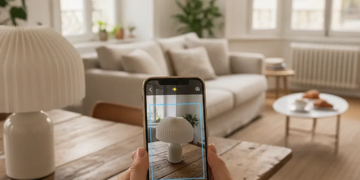 Trouver un produit avec une photo prise depuis un smartphone