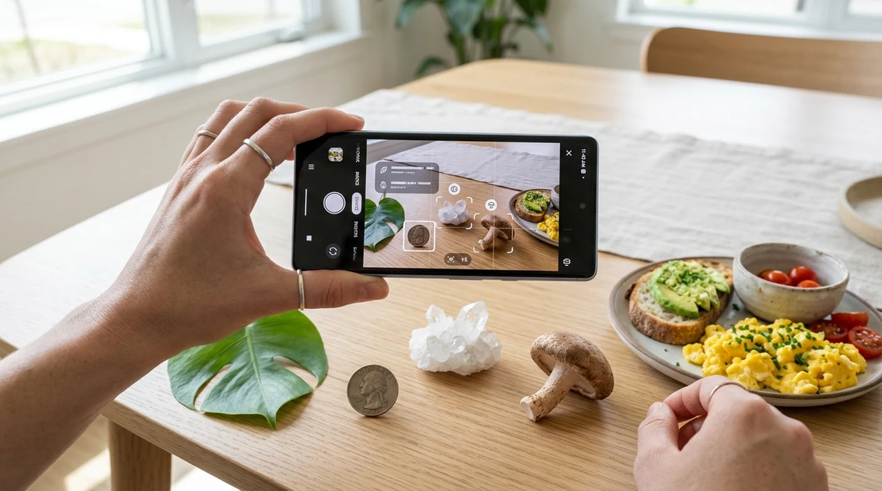 is lens app free visual identifier on smartphone