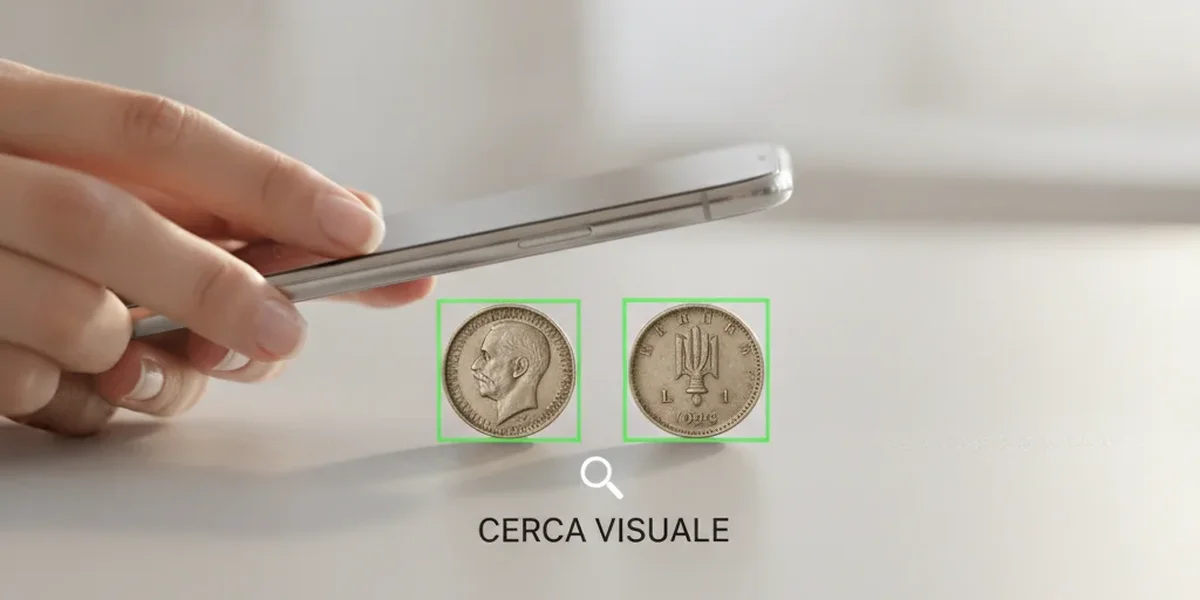 Che moneta è: identificazione di una moneta fotografata con lo smartphone