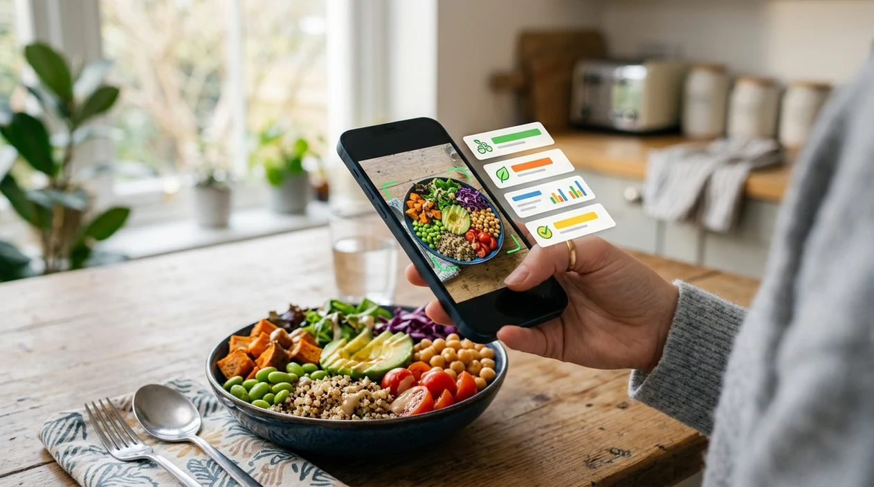 lens app vs myfitnesspal comparison using a phone food scanner