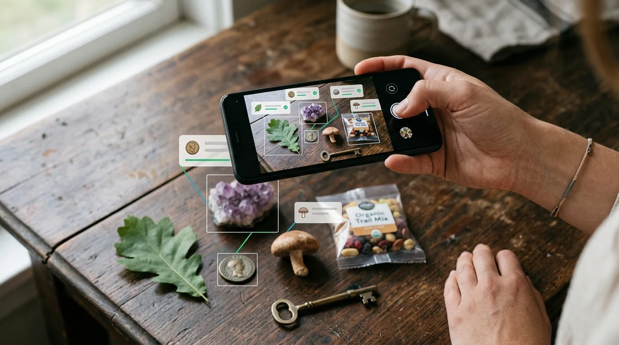 lens app vs shazam for objects scanning multiple everyday items